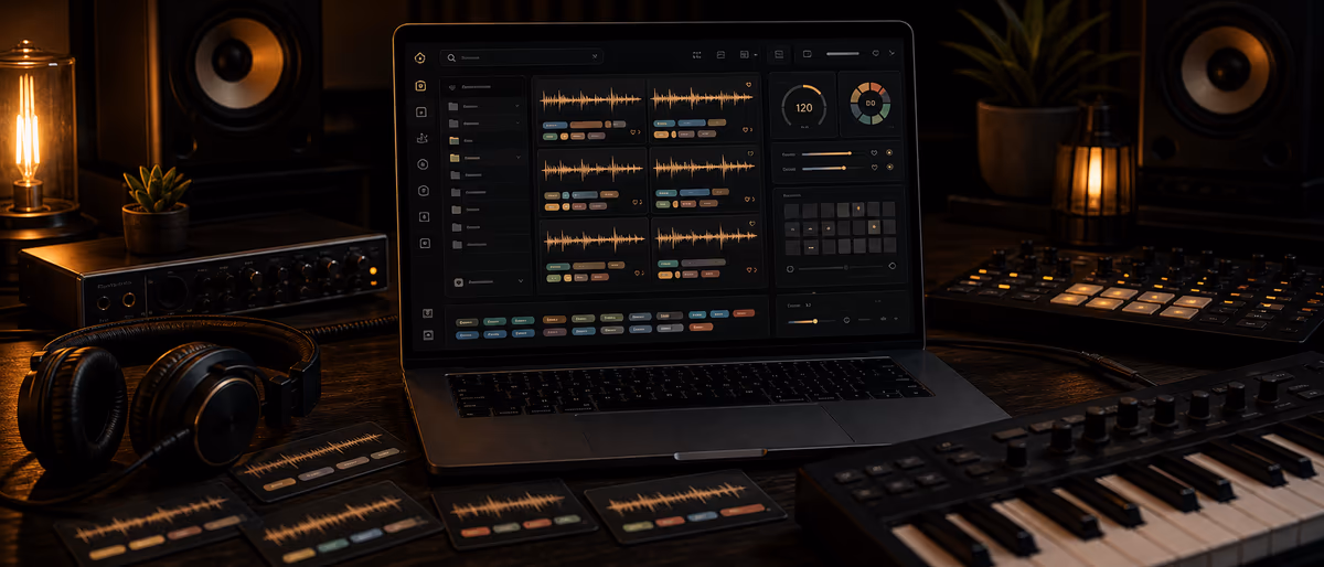 Praktický průvodce: Metadata sample library