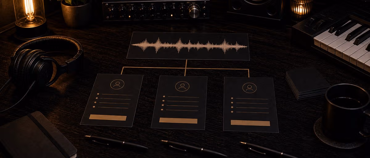 Song Splits Explained for producenti, Writers, and Artists