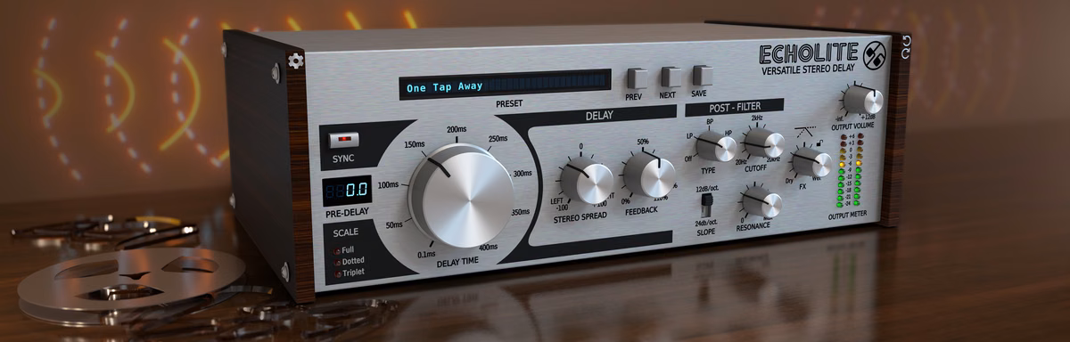 D16 Group Echolite Free Delay Plugin for Mac and Windows