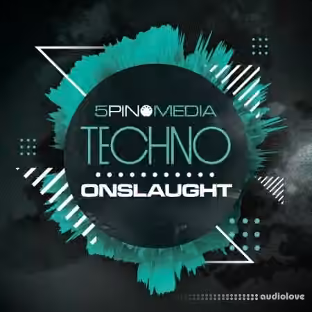 5Pin Media Techno Onslaught [WAV, MiDi]