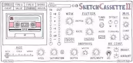 Aberrant DSP SketchCassette II v2.1 RETAiL [WiN, MacOSX]