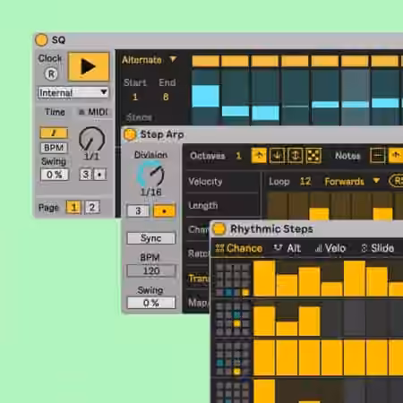 Ableton Live 12 Sequencers v1.2 [Max for Live]