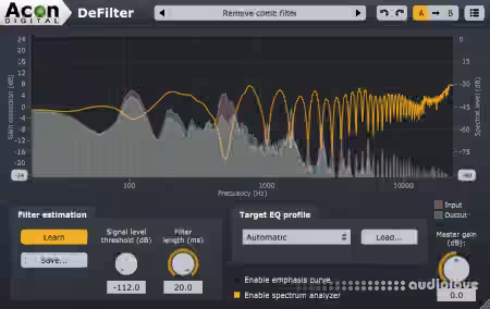 Acon Digital DeFilter v1.2.1 [WiN, MacOSX]