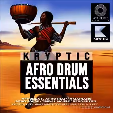Aetheric Samples Kryptic Afro Drum Essentials [WAV]