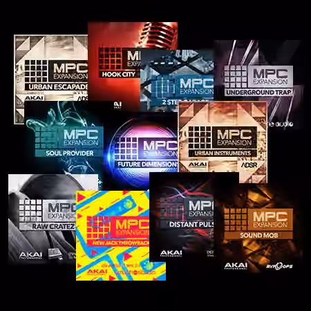 AKAI MPC Software Expansion BUNDLE 11-in-1 [WAV] [WiN]