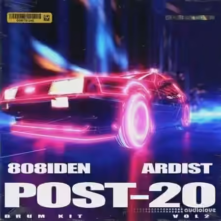 Ardist x 808iden Post 20 Pt. 2 Drumkit [WAV]
