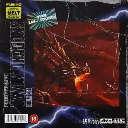 ArzonMusic bsterthegawd x arzon TWIN DRAGONS DrumKit [WAV]