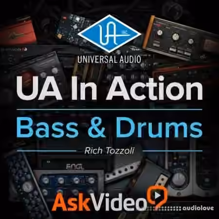 Ask Video Universal Audio 101 UA In Action Bass and Drums [TUTORiAL]