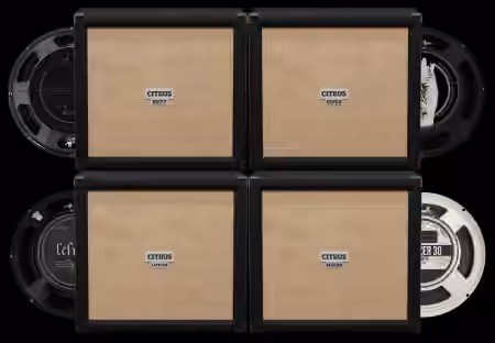 Audio Assault Seacow Cabs Citrus PPC412 Modern Amp Locker Cabs