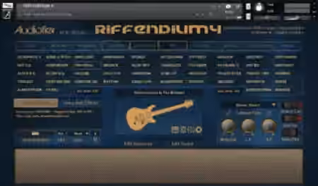 Audiofier Riffendium 4 v1.02 [KONTAKT]