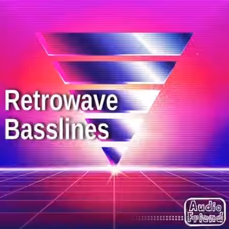 AudioFriend Retrowave Basslines [WAV]
