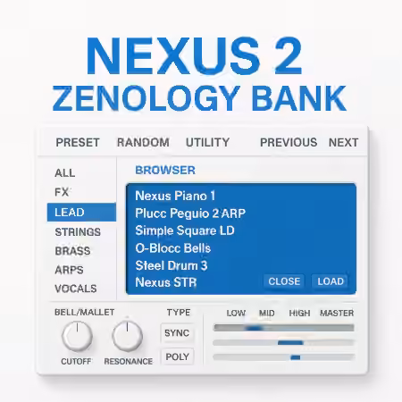 AudioVault AYE SHARK Nexus 2 Zenology Bank [Synth Presets]