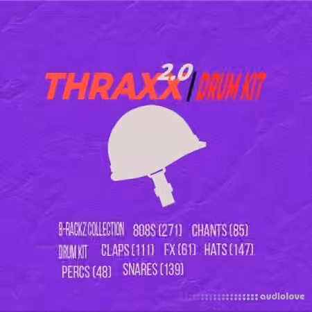 B-Rackz Thraxx 2.0 Drum Kit [WAV]