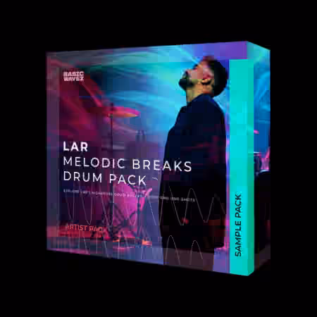 Basic Wavez LAR Melodic Breaks Drum Pack [WAV]