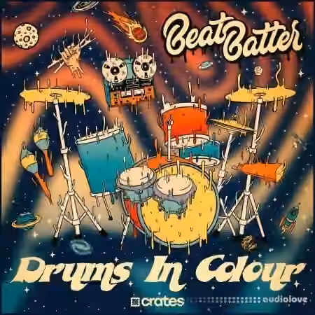 Beat Batter Kits Drums In Colour WhoSampled Crates Sample Pack [WAV]