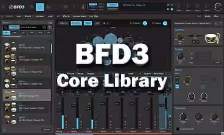 BFD Drums BFD3 Core Library v1.0.0.11 [BFD3]