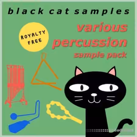 black cat samples Various Percussion Sample Pack [WAV]