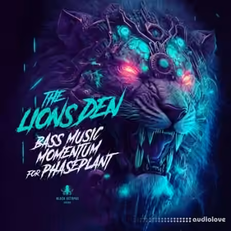 Black Octopus Sound The Lions Den Bass Music Momentum for Phase Plant [Synth Presets]