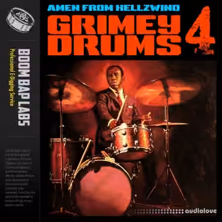 Boom Bap Labs Amen Grimey Drums Series Vol 4 [WAV]