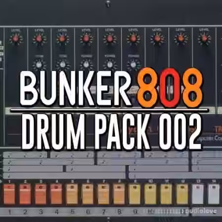Bunker 8 Digital Labs Bunker 808 Drum Pack 002 [WAV]