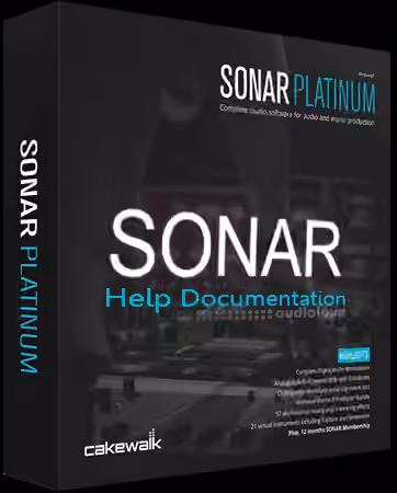 Cakewalk SONAR Help Documentation v1.0.0.56