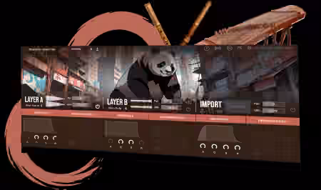 Clark Audio Lofi Panda Japanese 2 Instruments Expansion v1.1 [WiN, MacOSX]