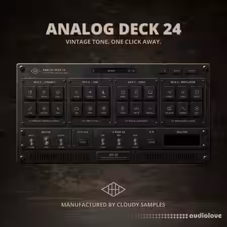 Cloudy Samples Analog Deck 24 RETAiL [WiN, MacOSX]