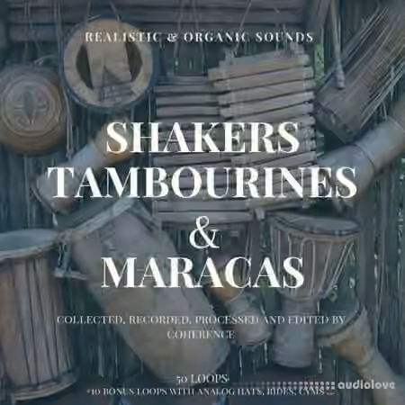 Coherence Shakers, Tambourines and Maracas By Coherence [WAV]