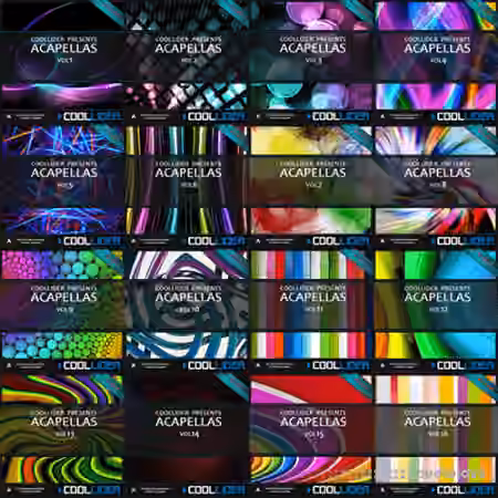 Coollider Acapellas Vol.1-42 [WAV, AiFF, MiDi, MP3]