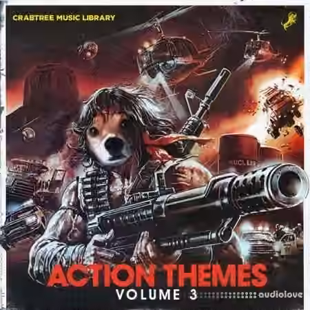 Crabtree Music Library Action Themes Vol.3 (Compositions and Stems) [WAV]