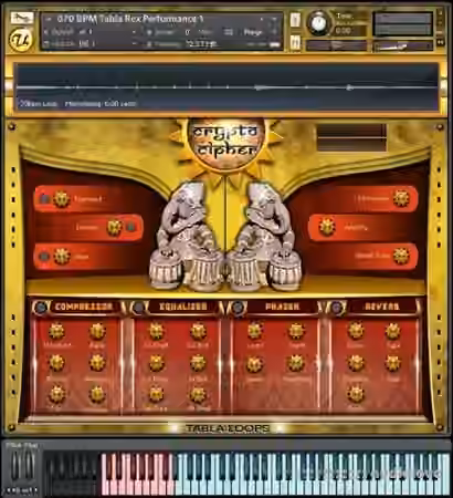 Crypto Cipher Audio Lab Tabla Loops [KONTAKT]