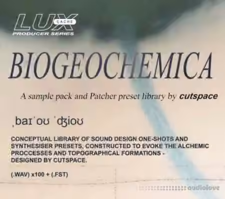 Cutspace BIOGEOCHEMICA [WAV, Synth Presets]