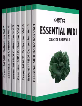 Cymatics Essential MIDI Collection Bundle [MiDi]