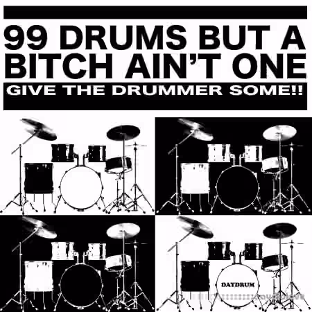 Daydrum 99 Drums But A Bitch Ain't One [WAV]