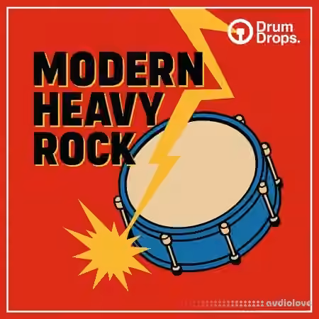 DrumDrops Modern Heavy Rock [WAV]