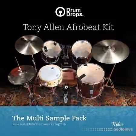 DrumDrops Tony Allen Afrobeat Kit: Multi Sample Pack [MULTiFORMAT]