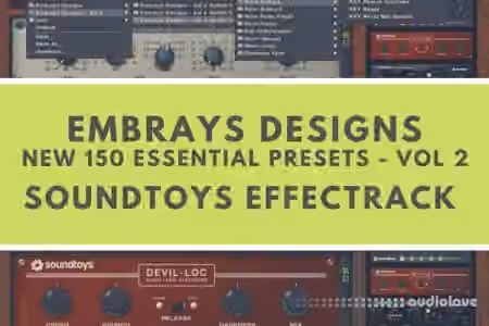 Embrays Designs 150 Presets Essential Racks Vol.2 [Synth Presets]