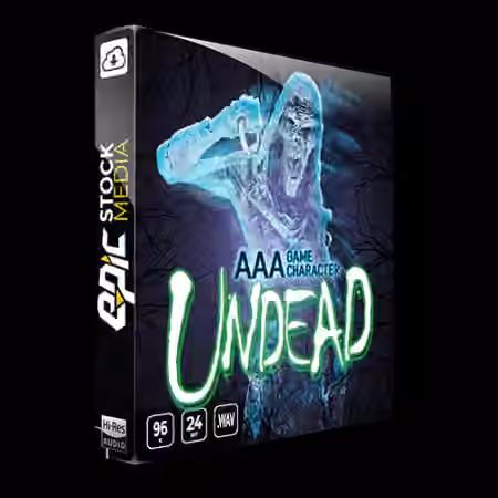 Epic Stock Media AAA Game Characater Undead [WAV]