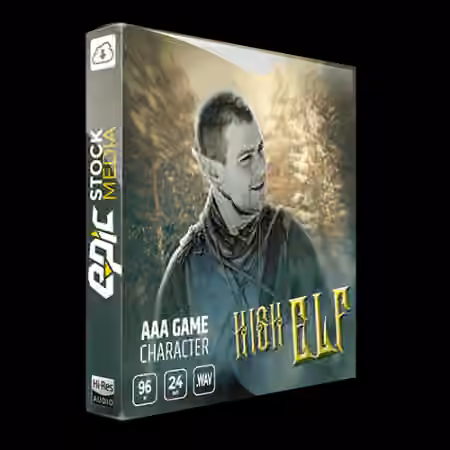 Epic Stock Media AAA Game Character High Elf [WAV]