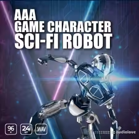 Epic Stock Media AAA Game Character Sci Fi Robot [WAV]