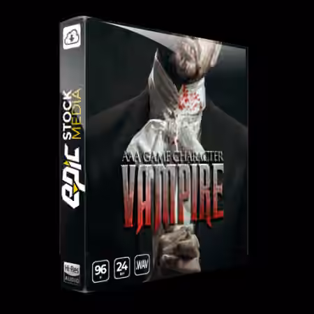 Epic Stock Media AAA Game Character Vampire [WAV]