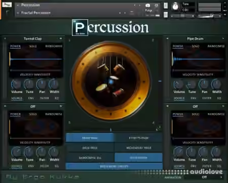 Ergo Kukke Percussion FiXED [KONTAKT]