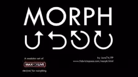Fabrizio Poce J74 Morph v1.3.1 [Max for Live]
