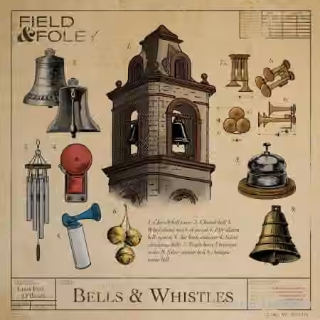 Field and Foley Bells and Whistles [WAV]