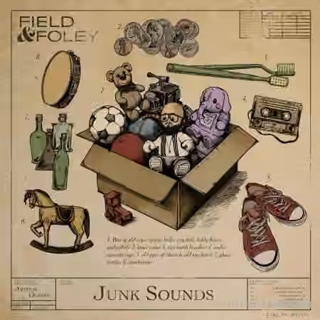 Field and Foley Junk Sounds ft. Arthur Dubois [WAV]