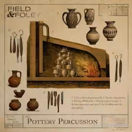 Field and Foley Pottery Percussion [WAV]