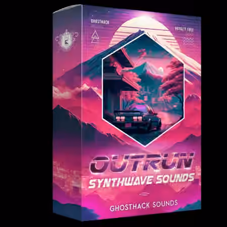 Ghosthack Outrun Synthwave Sounds [WAV, MiDi, Synth Presets]