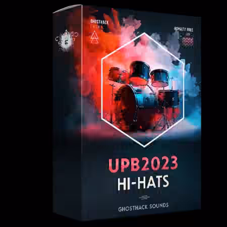 Ghosthack UPB2023 150 HiHats and Cymbals [WAV]