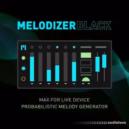 Gourlie Records Melodizer Black Melody Generator Device [Max for Live]