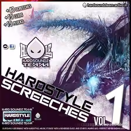 Hard Soundz Team Hardstyle Screeches Vol. 1 [MiDi, Synth Presets, DAW Templates]